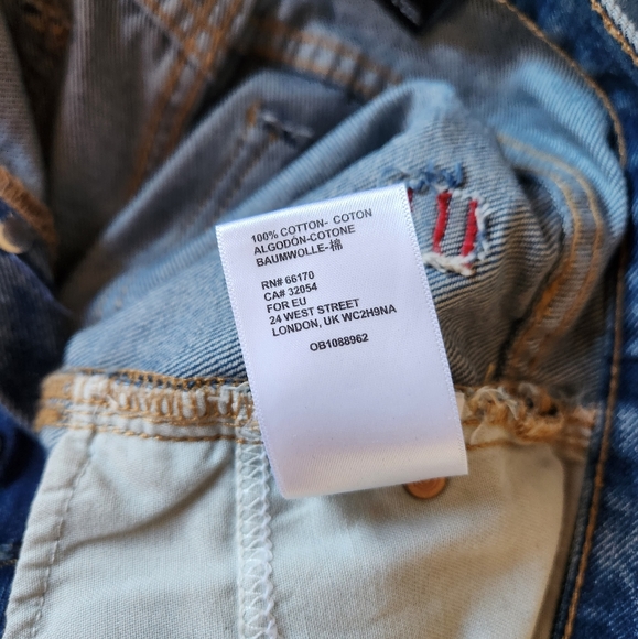 BDG Slim Straight High Rise Jeans, Medium Wash, 27W, 31L - Picture 5 of 8